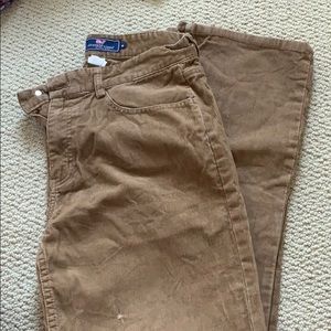 Brown vineyard vines boys corduroy pants